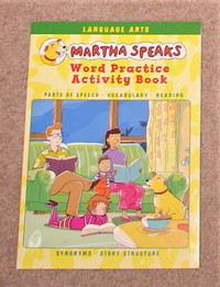 *NEW* Martha Speaks Word Practice Activity Book