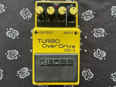 Boss OD-2 Turbo Overdrive, View more