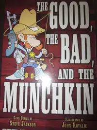 Good The Bad and The Munchkin Sealed Steve Jackson w/ DISPLAY