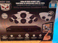 Caméras de surveillance Night Owl 1080 HP capacité de 2 To