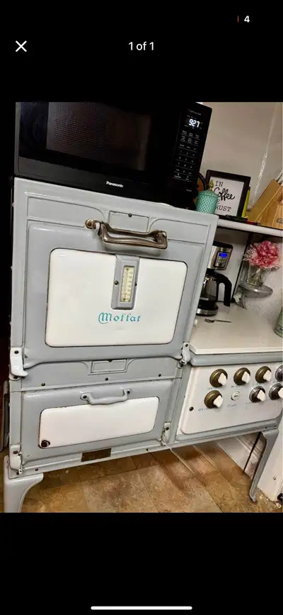 Antique Moffat Stove “ Coffe centre “, View more