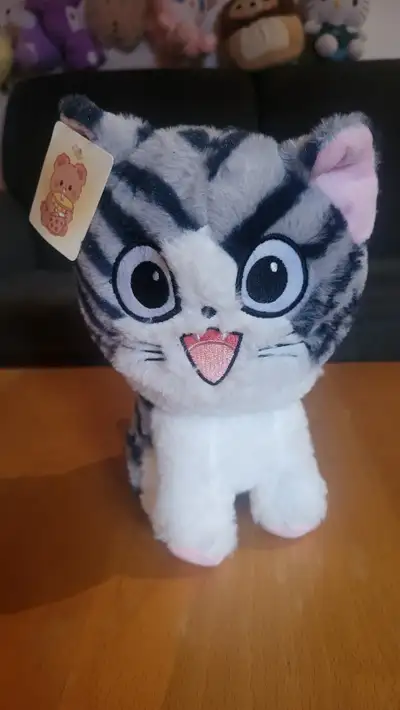 Small plush of Chi, the kitten from Chi’s Sweet Home. Soft and cute collectible plush, great for ani...