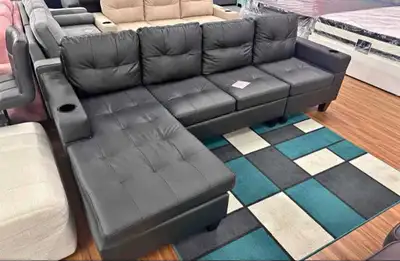 Stylish Sectional Sofa – Brand New | Free Delivery, View more