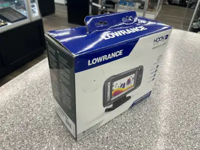 Lowrance HOOK2 4x Fishfinder/GPS Item # 1411763 Brand new, open box! For more fishing gear and acces...