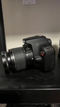 Canon Rebel T5 with 18-55mm lens 