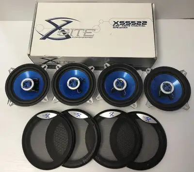 Xsite XSS522 5.25" Coaxial Auto Speakers (4 Speakers), View more
