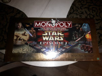 STAR WARS Monopoly game   Gold edition