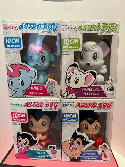 Astro Boy and Friends Big Heads Vinyl Figure PX - Set of 4 new, View more