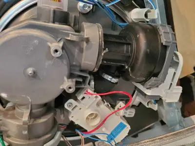 Appliance repair - dishwasher repair with leaking issue, View more