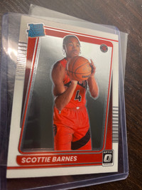 Scottie Barns rookie card