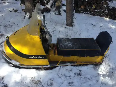 I have a 1966 skidoo Olympic snowmobile for sale in great shape and runs good and original cover 120...