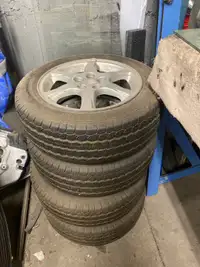 OEM Subaru rims with brand new continental tires