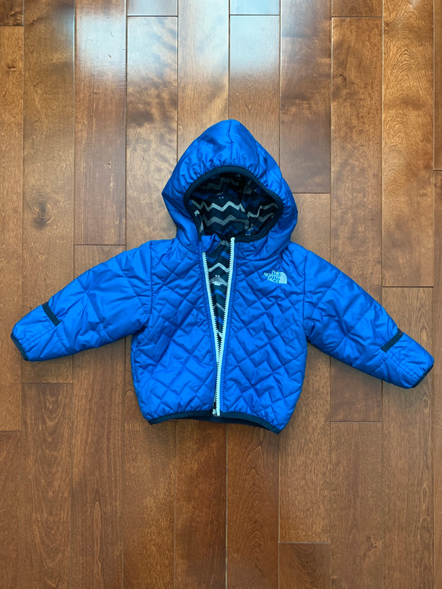 NEGO! North Face manteau hiver garçon winter coat reversible dans Vêtements - 9 à 12 mois  à Ville de Montréal
