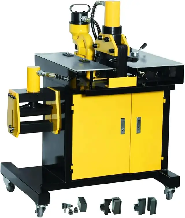 Model150 3-in-1 Hydraulic Busbar Processing Machine 110V 056276