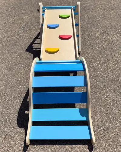 3-Piece Wooden Pikler Climbing Set with Ramp & Arch, View more
