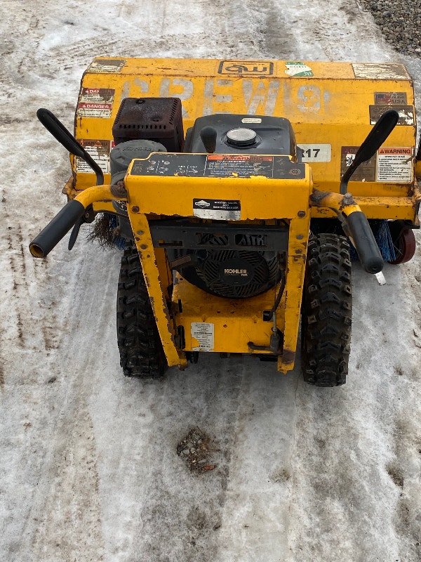 MB walk behind snow sweeper Snowblowers Calgary Kijiji