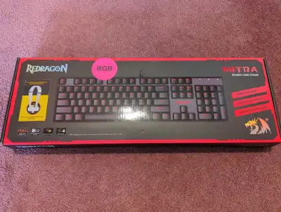 Redragon RGB Mechanical Gaming Keyboard , View more