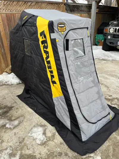Frabill Commando Thermal Flip Over Ice Fishing Hut, View more