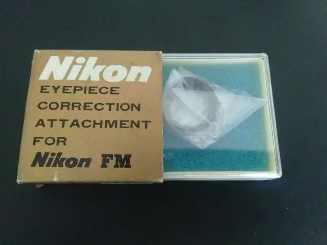 Eyepiece Nikon Correction attachment ,-3 Made In Japan vintage