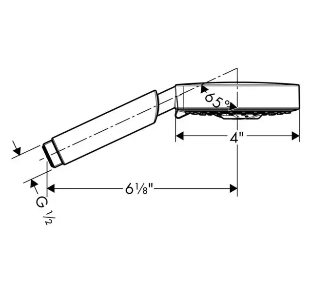 Raindance S 100 3-Jet  Handheld Shower Head in Bathwares in Ottawa - Image 4