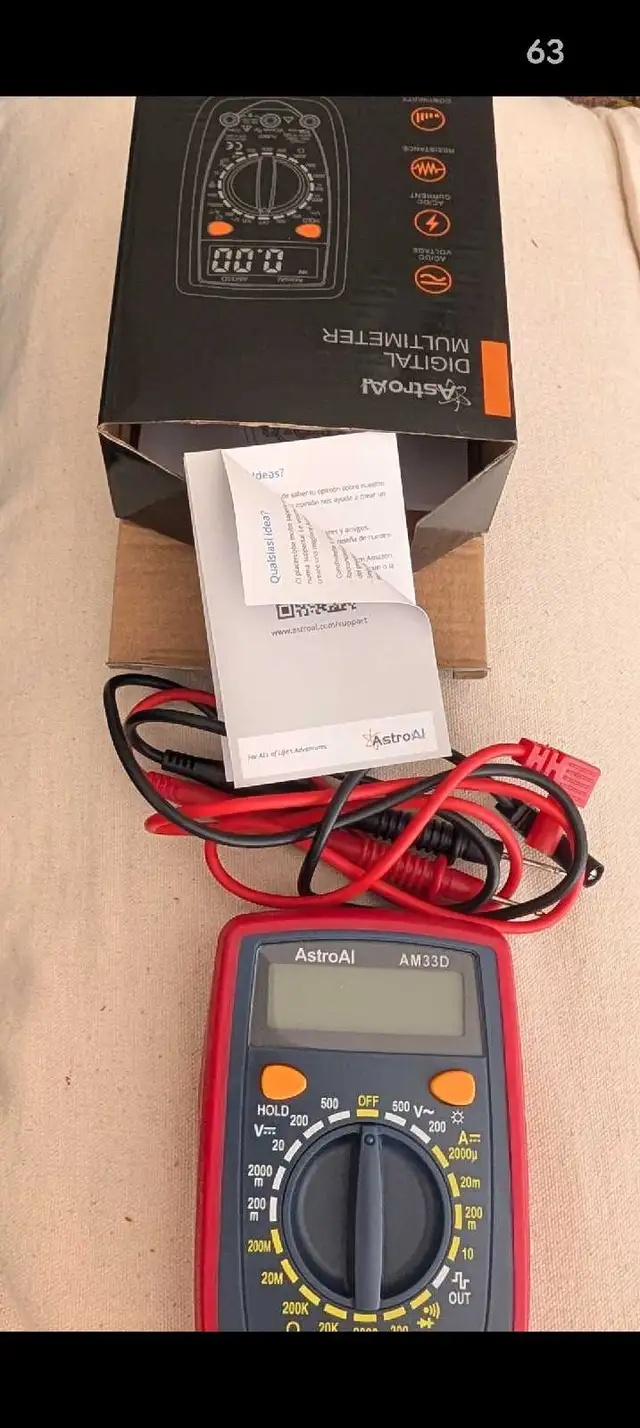 AstroAI Digital Multimeter AM33D554751565801072641