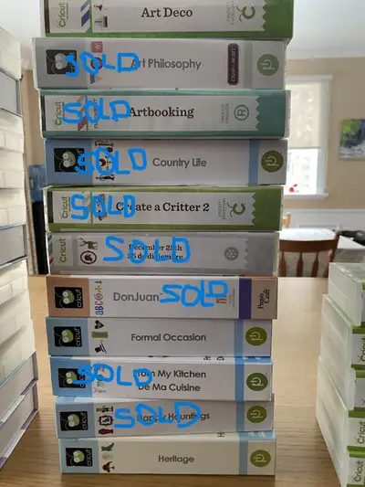 These cartridges are linked and only for use on the cricut legacy machines which includes the origin...