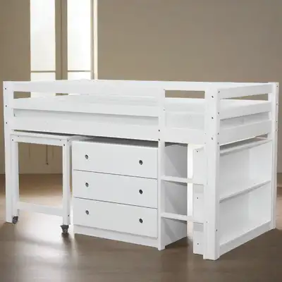 Kingston Solid Pine Loft Beds – Twin and Full Sizes – Includes, View more