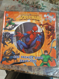 Mon 1er Livre Casse-tete Spider-Man 5 Puzzles