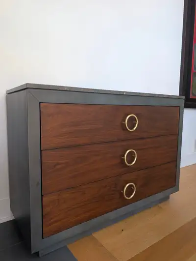 Designer dresser by Sarah Richardson for Palliser (Vista collection) — a statement piece in walnut,...