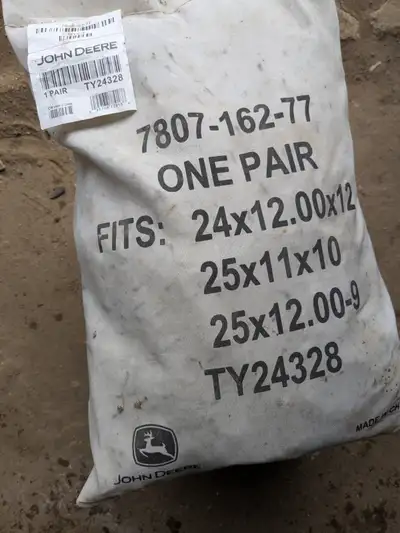 John Deere Lawn Tractor Snow Chains - New in Sealed Bag, View more