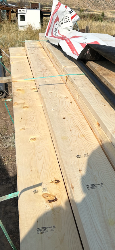 2x4x10, 2x4x12’s and 2x8x12’s One lift of each for sale , Spray Lake saw mill 2 or better S4S. Half...