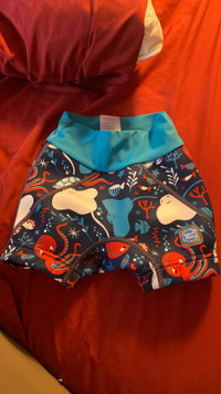 Splash About neoprene swim diaper shell/splash guard size 2T