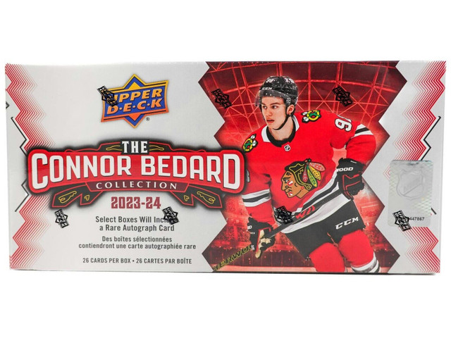 CONNOR BEDARD collection … 2023-24 Upper Deck BOX SET … 26 cards in Arts & Collectibles in City of Halifax