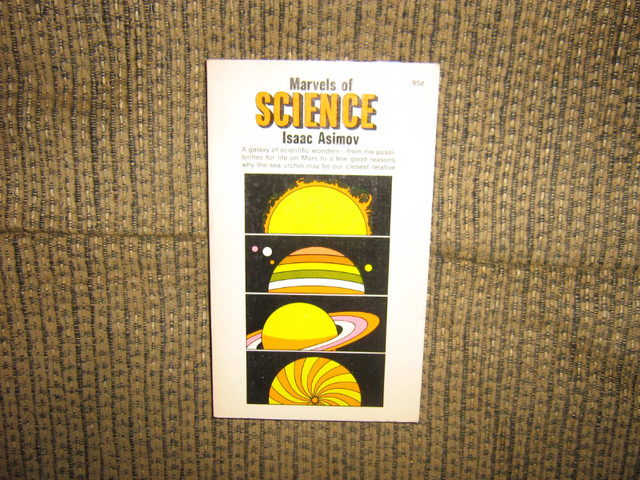 MARVELS OF SCIENCE BY ISAAC ASIMOV PAPERBACK BOOK in Non-fiction in Belleville