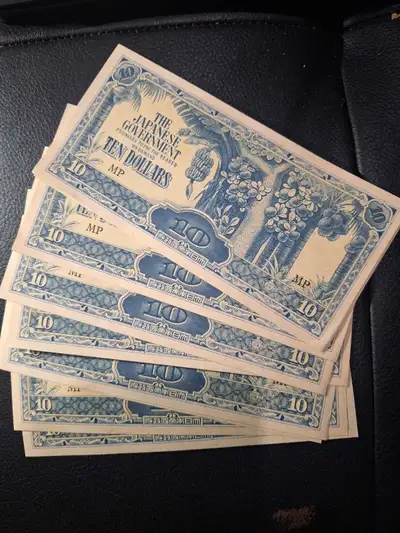 japanese malaya occupation currency, View more