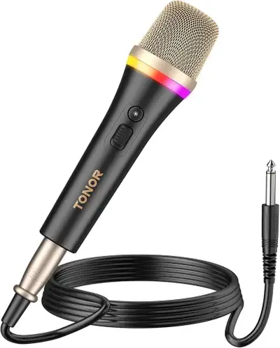 TONOR RGB Dynamic Karaoke Microphone, View more