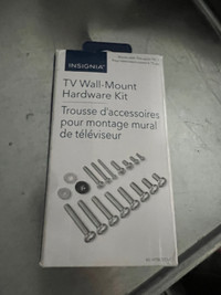 Tv hardware mounting kit