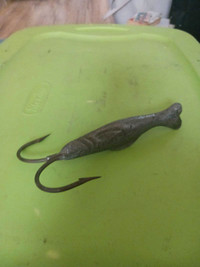 Hullibuit fishing hook. Brought from new brunswick 