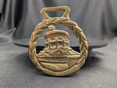 Vintage Windsor Castle Horse Brass, View more