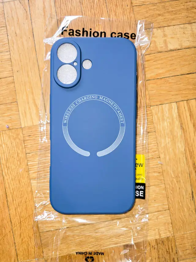 iPhone 17 pro max Magnetic Wireless Charging Case - Blue