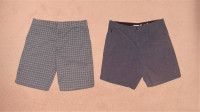 Nike, Hurley & Haggar Shorts - 36, 38 / Golf Shirts, Jckt - XL