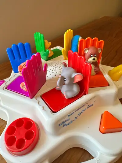 Vintage 1990 Texas Instruments Talking Peek-A-Boo Zoo , View more