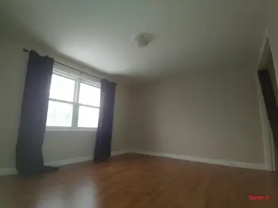 The room is the master bedroom, and is the largest bedroom in the house. The room has a large built-...