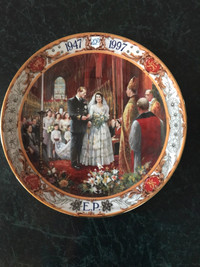 Royal Doulton Wedding Plate, 1997