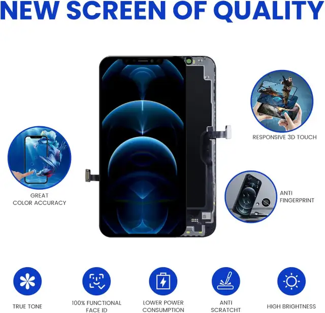 iPhone 12 PRO MAX Screen Replacement in Cell Phones in Markham / York Region - Image 3