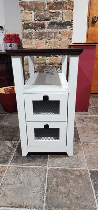HDD Night stand/end table with charging station reg $232