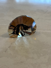 Swarovski Crystal Fugurine “Lion Head - Paperweight 