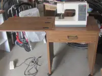 Kenmore Sewing Machine With Cabinet / Table