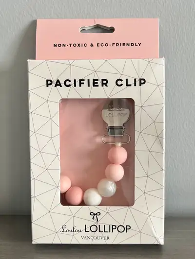 Loulou Lollipop Pacifier Clip, View more