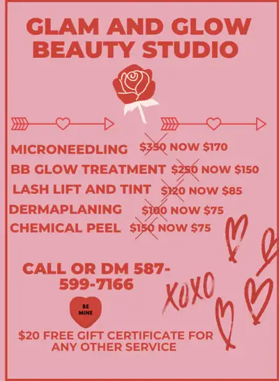 skin and makeup services and more! , View more